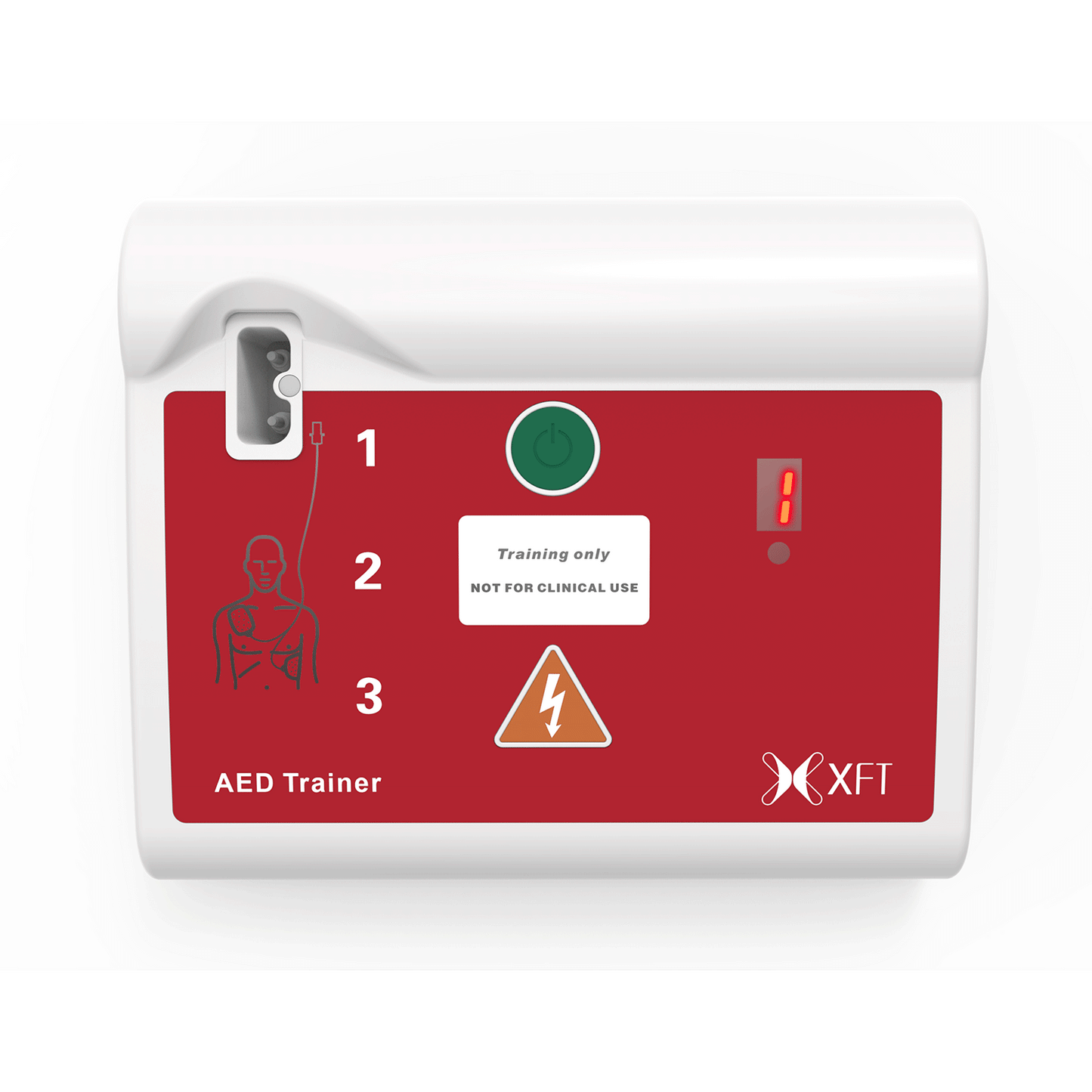 AED-Trainer, tragbarer Defibrillator-Trainer XFT-120C