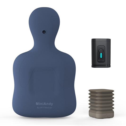 XFT CPR Manikin mini Andy with CPR feedback device